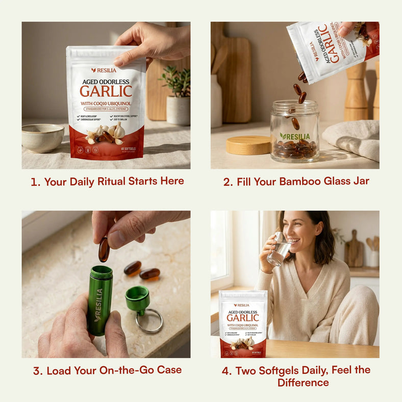 Resilia Aged Odorless Garlic
