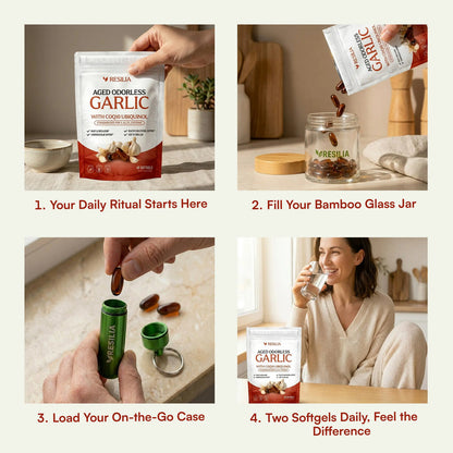 Resilia Aged Odorless Garlic